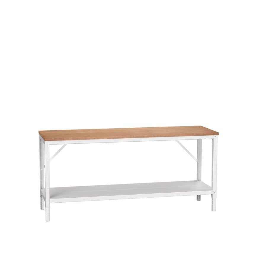 Bott Verso Height Adjustable Bench 2000 x 600 x 780mm - Light Grey