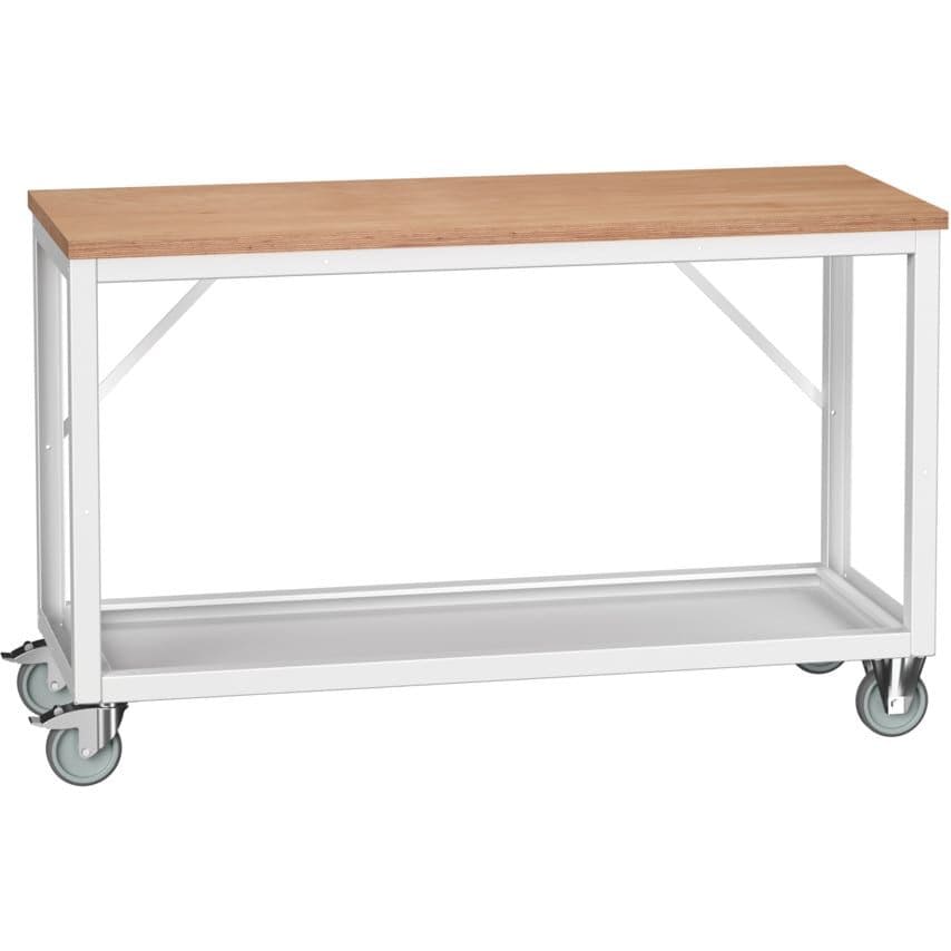 Bott Verso Mobile Bench 1500 x 600 x 930mm MPX Worktop - Light Grey