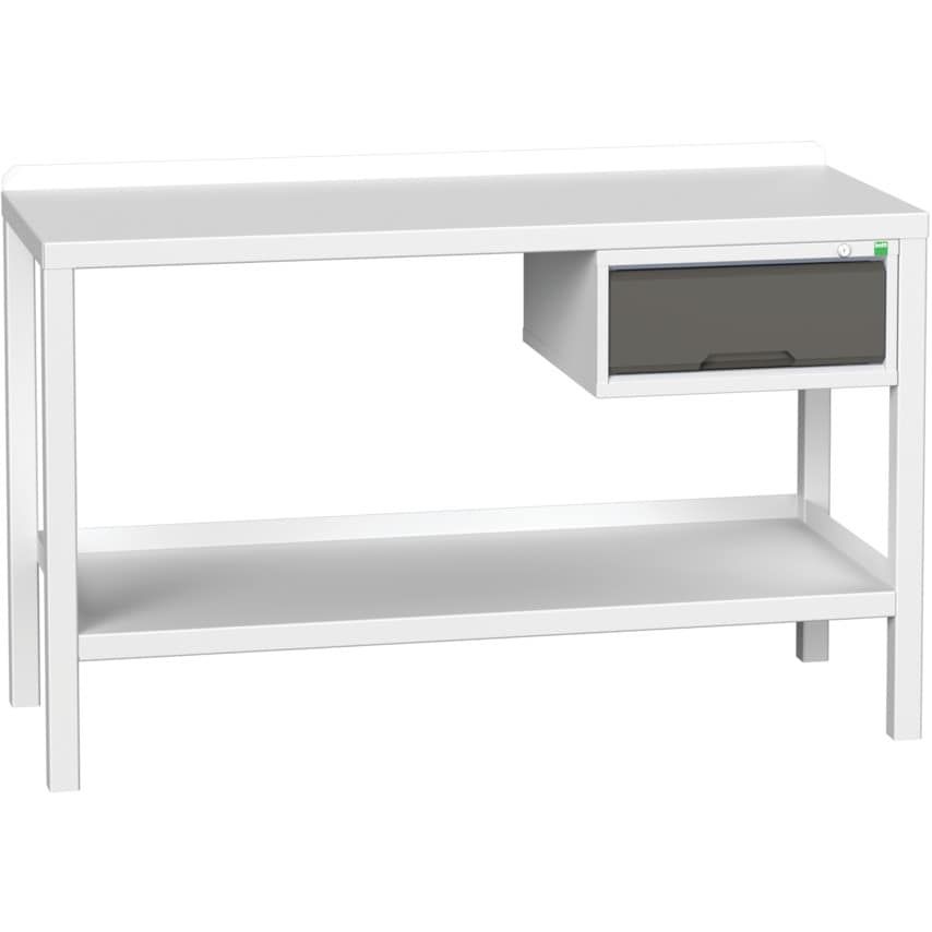 Bott Verso Welded Bench 1500 x 600 x 910mm Steel Worktop - Light/Anthraciteracit