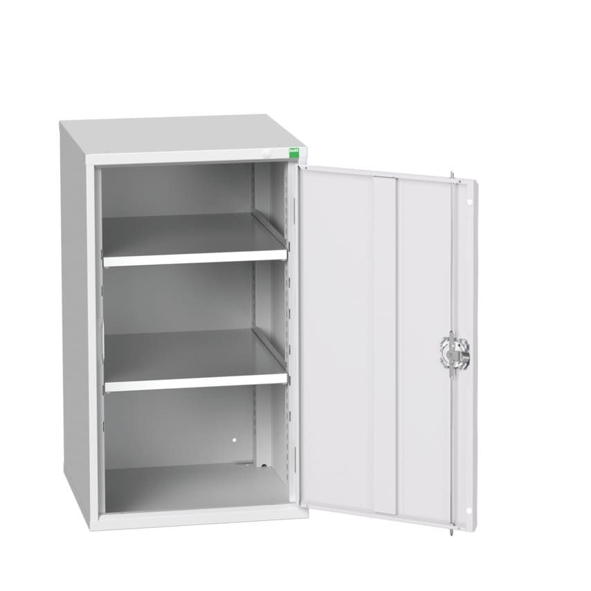 Bott Verso Shelf Cupboard 525 x 550 x 900mm 2 Shelves - Light Grey