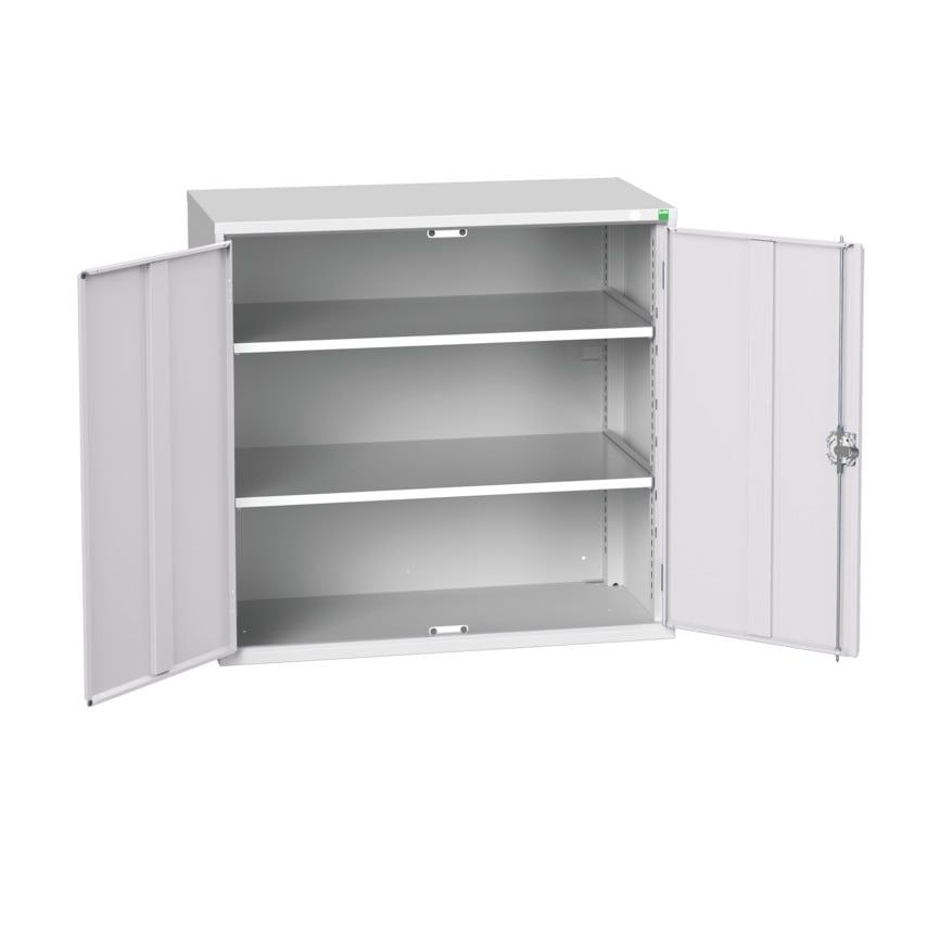 Bott Verso Shelf Cupboard 1050 x 550 x 1000mm 2 Shelves - Light Grey