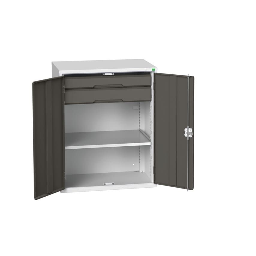 Bott Verso Shelf Cupboard 800X550X1000mm-LIGHT/Anthracite Grey