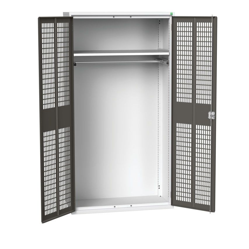 Bott Verso 1050 x 550 x 2000 PPE Janitorial Cupboard W/1 Shelf