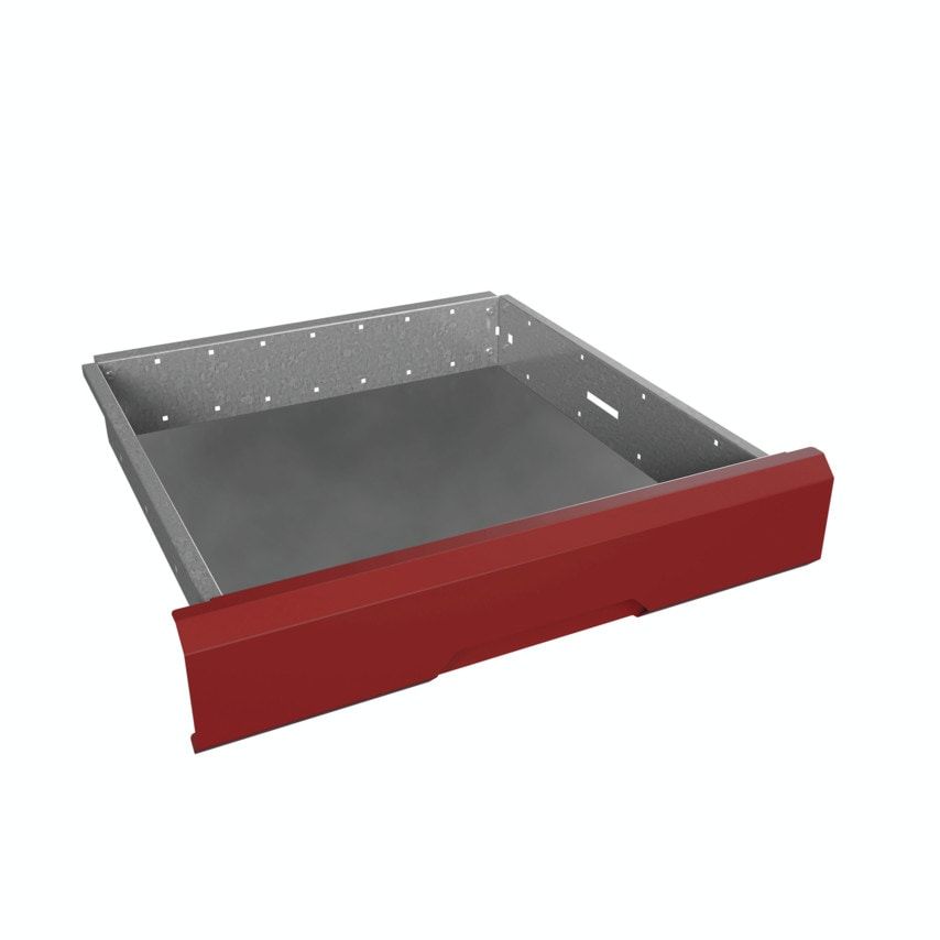 Bott VERSO INNER DRAWER KIT 525x550x125mm LIGHT GREY/RED