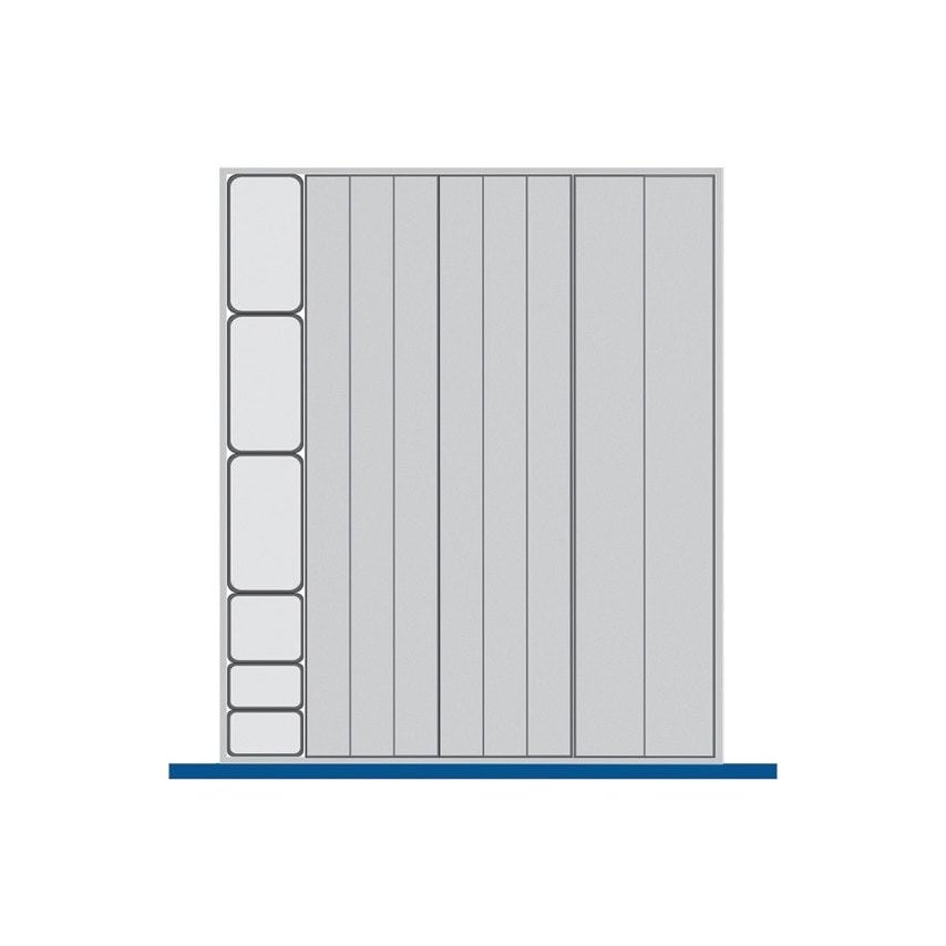 Bott Cubio 650X750X75mm+ High Drawer - Plastic Troughs
