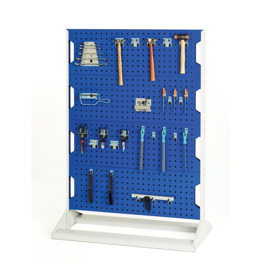 Bott 1450mm HIGH SGL/SIDE PERFO PANEL RACK-LIGHT/ANTH GREY