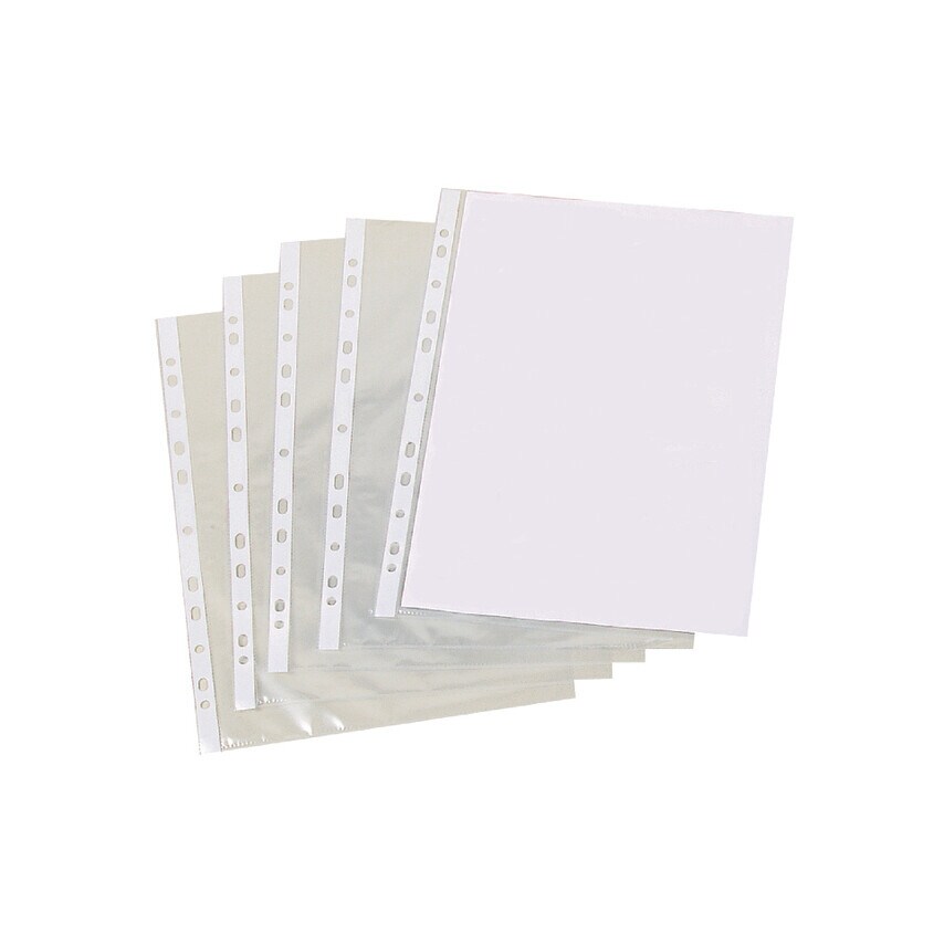 A4 Punched Pockets Light Duty Pack of 500 LL22312