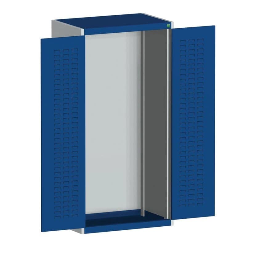Bott Cubio SMLF-8516 Cupboard Housing with Louvre Door - Light Grey/Blue