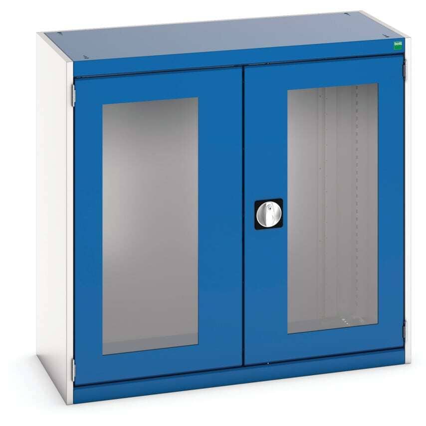 Bott Cubio SMLF-10510 Cupboard Housing with Window Door - Light Grey/Blue