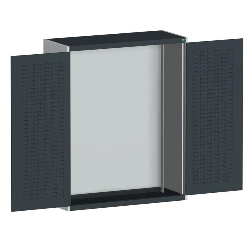 Bott Cubio SMLF-13516 Cupboard Housing with Louvre Door - Light/Anthracite Grey