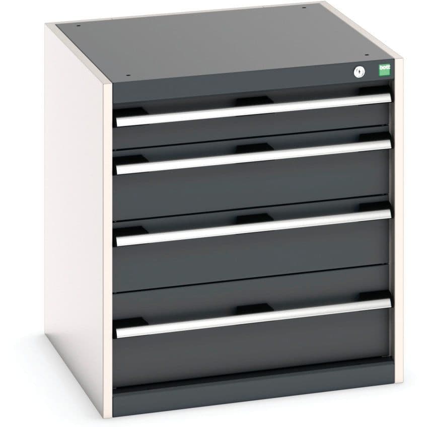 Bott Cubio SL-667-4.1 Drawer Cabinet - Light/Anthracite Grey