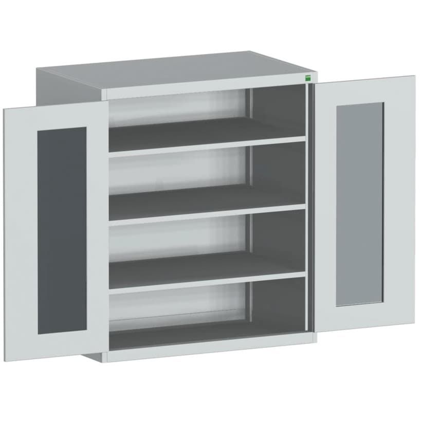 Bott Cubio SMFS-10612-1 Window Door Cupboard - Light/Anthracite Grey