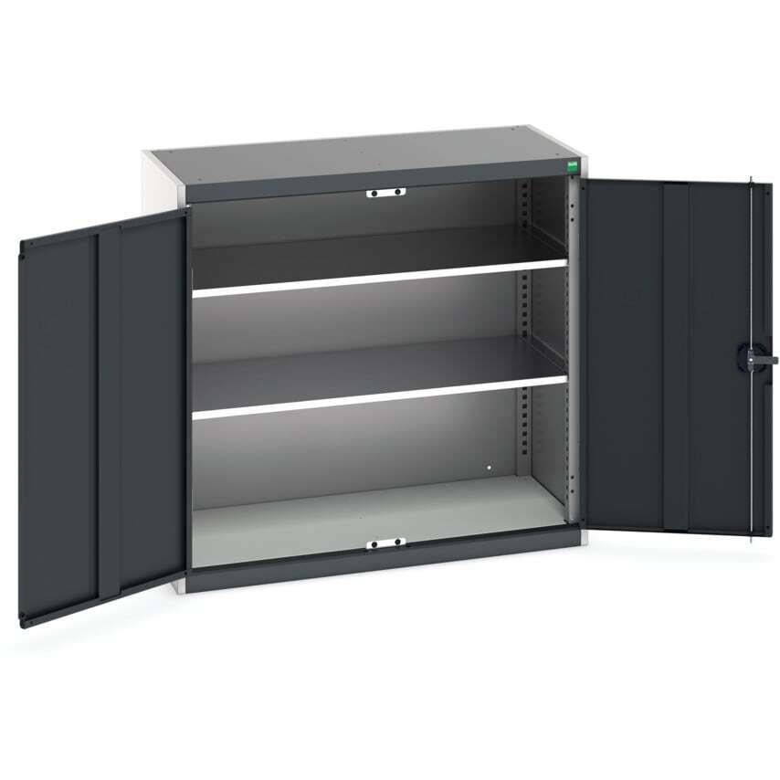 Bott Cubio Standard Duty Cupboard 1050 x 525 x 1000 Light/Anthracite Grey