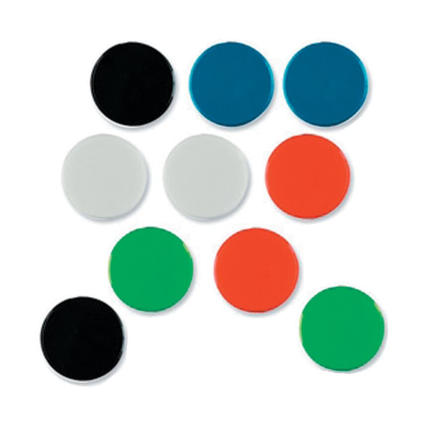Nobo Magnetic Markers 20mm Assorted (PK-10)  - Picture 1 of 1