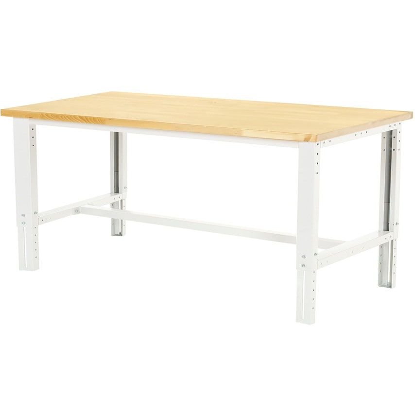 Bott Cubio Height Adjust Workstand 1578 + Base Shelf W/MPX Worktop