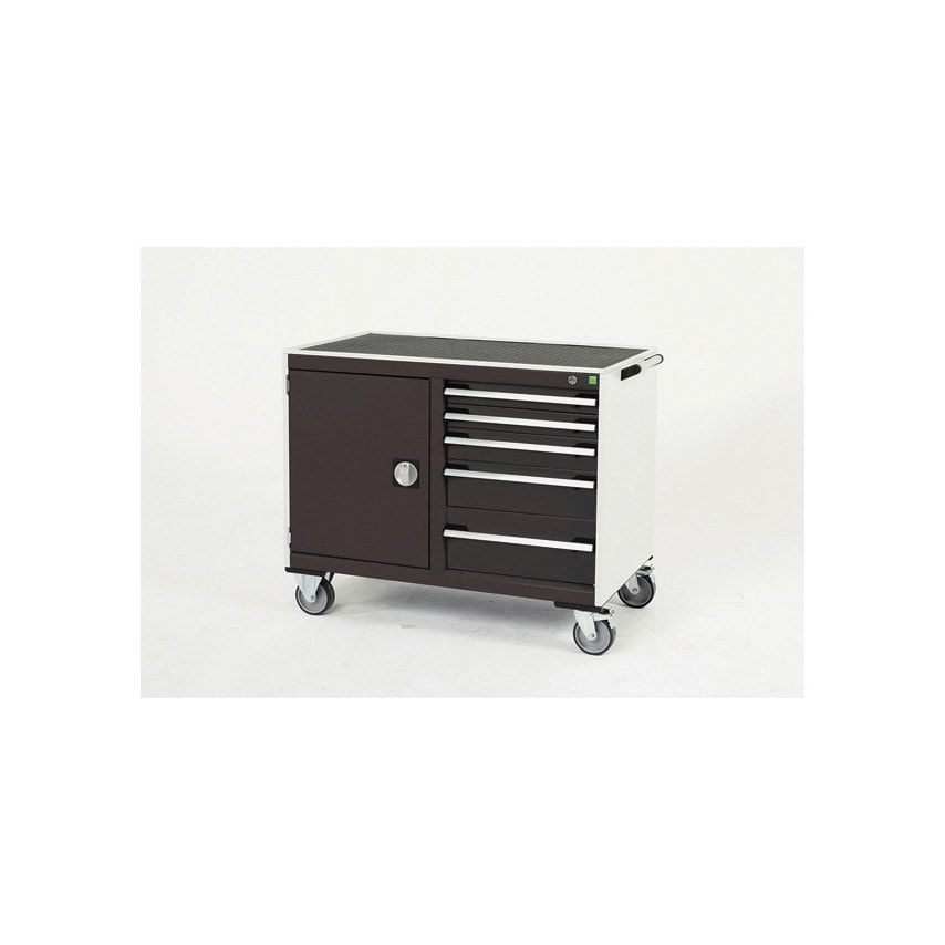 Bott CUBIO MT TROLLEY 50 50 DOOR DRWRMPLEX-LIGHT/ANTH GREY