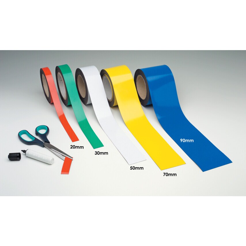 Beaverswood MAGNETIC EASY WIPE RACKING STRIP MATT BLK 30mmx10M