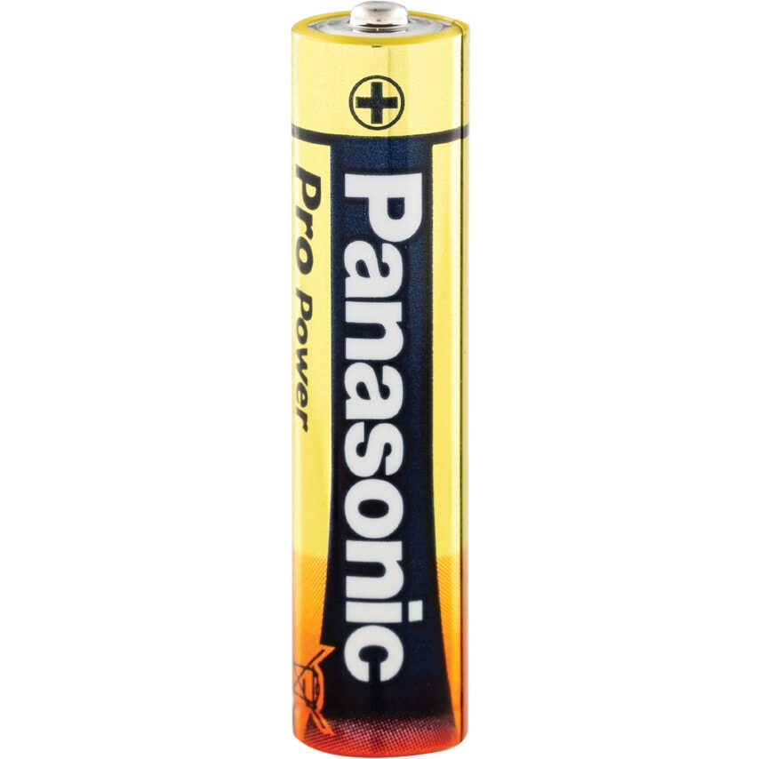 Panasonic AAA Pro Power Gold Alkaline Battery, Pack of 4