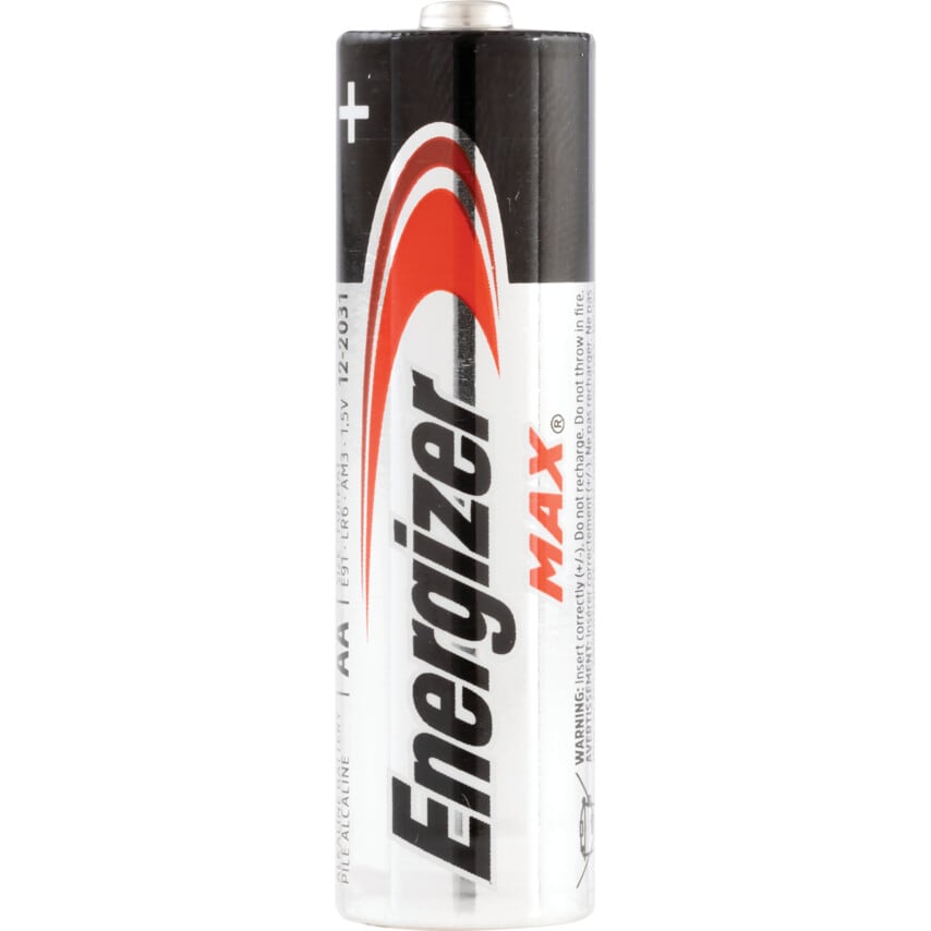 Energizer E91 AA Max Batteries Pack of 12 112600
