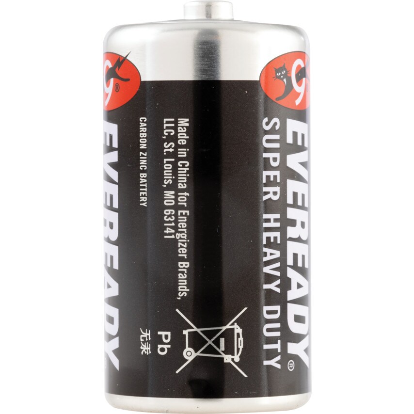Eveready Heavy Duty C Zinc Battery, Pack of 2 - Picture 2 of 4