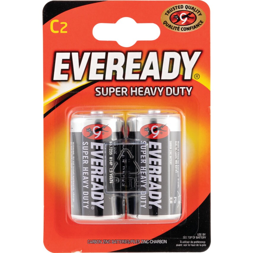 Eveready Heavy Duty C Zinc Battery, Pack of 2 - Picture 3 of 4