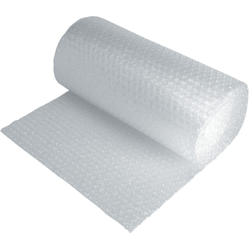Jiffy Bubble Wrap Roll - 750mmx100M - Small Bubbles - (Pack of 2)
