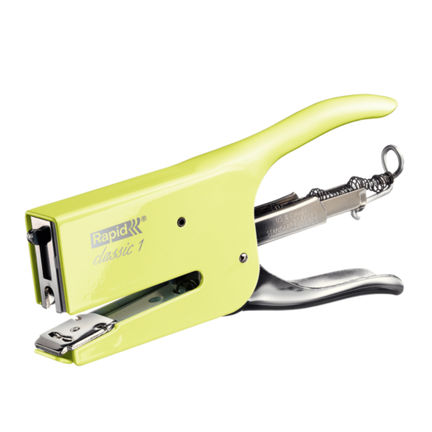 Rapid Retro Classic Stapling Pliers K1 Mellow Yellow