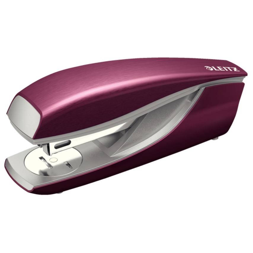 Leitz 55620028 NeXXt Style Metal Office Stapler Garnet Red