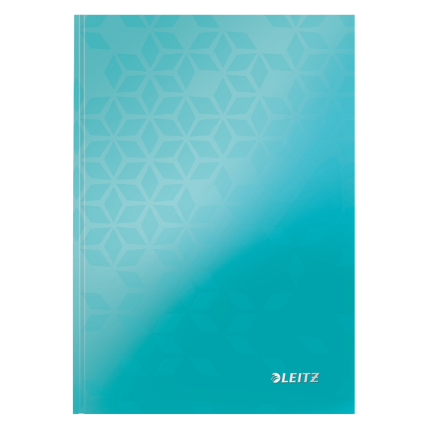 Leitz WOW Notebook A5 Ruled with Hardcover 80 Sheets. Ice Blue - Oute- you get 6