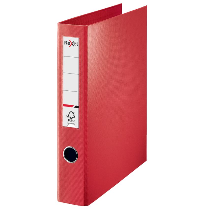 Rexel A4 Ring Binder, Red, 40MM 4D-Ring Diameter, Choices - Outer Ca- you get 12