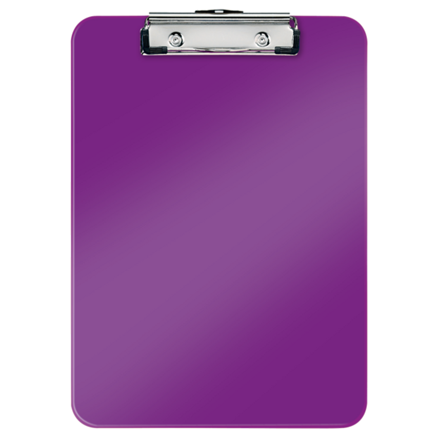 Leitz WOW Clipboard A4 - Purple - Outer Carton of 10- you get 10