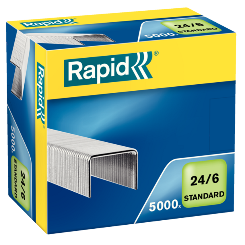 Rapid Standard Staples 24/6 (5000) - Outer Carton of 10- you get 10