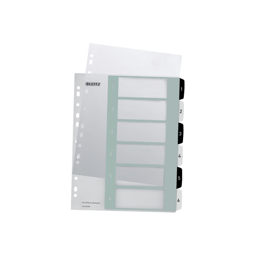 Leitz WOW Printable Index Polypropylene Extra Wi At Zoro leitz-wow-printable-index-polypropylene-extra-wi-at-zoro
