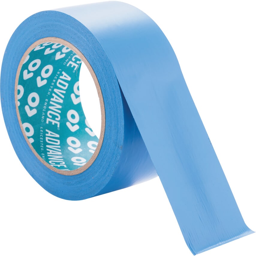 Advance AT8 PVC Blue Lane Marking Tape - 50mm x 33m