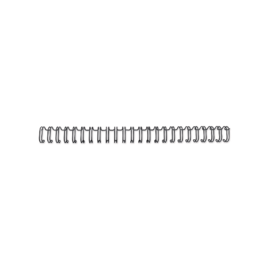 GBC WireBind Binding Wires 3 1 No.9 - A5 Black (250)