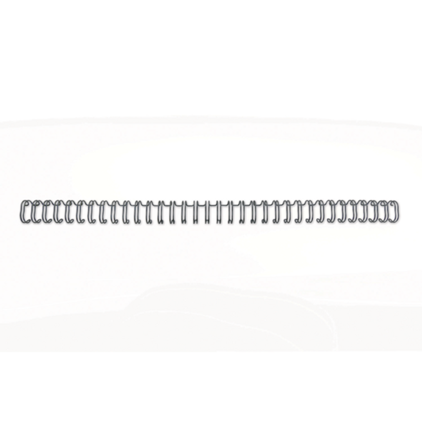 GBC WireBind Binding Wires 3 1 No.7 - A4 Black (250)
