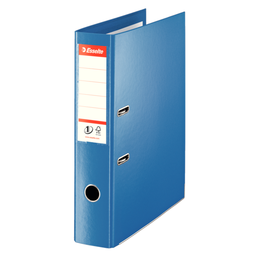 NO.1 VIVIDA Lever Arch File 70mm Foolscap Blue