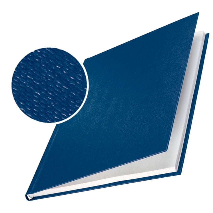 Leitz ImpressBIND Hard Covers, 14, 0mm, for 106 140 Sheets, A4, Blue (Pack 10)