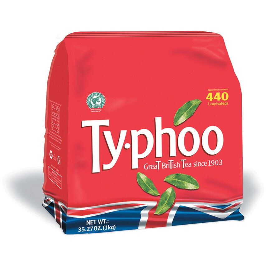 Shop Typhoo Tea Bags (Pk440) Tea Catering Packs Zoro UK