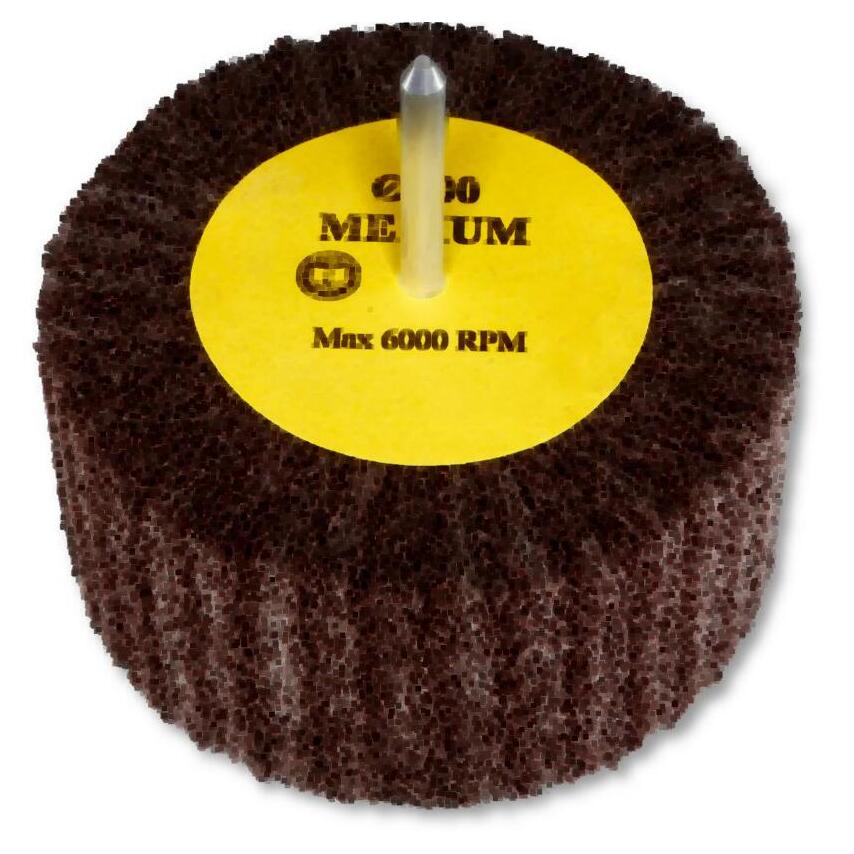 6120 Siafleece - Fabric Flap Wheels with Shaft