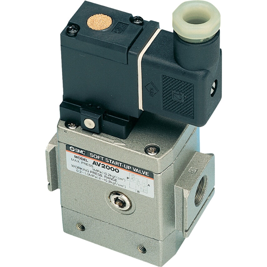SMC AV2000-02-5DZ-Q Solenoid Valve Soft Start