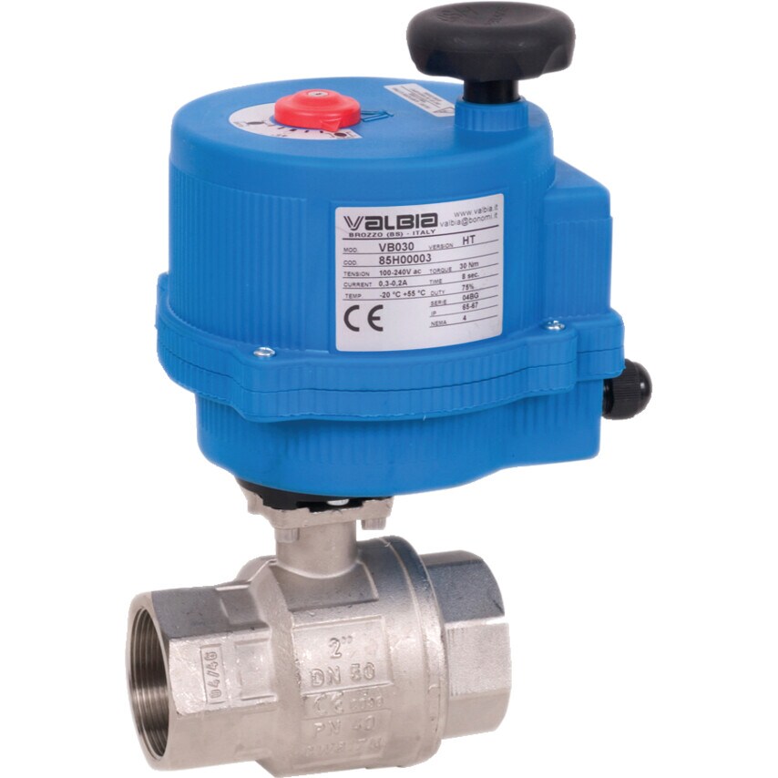 Camozzi 8E01400118 4" BSP Electric Act 2-Way Valve 12V