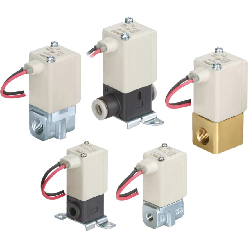 SMC VDW22NAA 2-Port Valve 24V DC Port 1/8