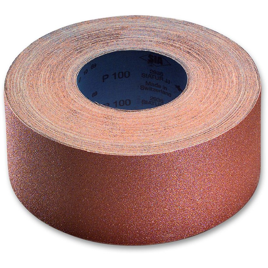 Sia Abrasives 2936 Siatur Cloth Roll - W115MM X L50000MM - Grit 80