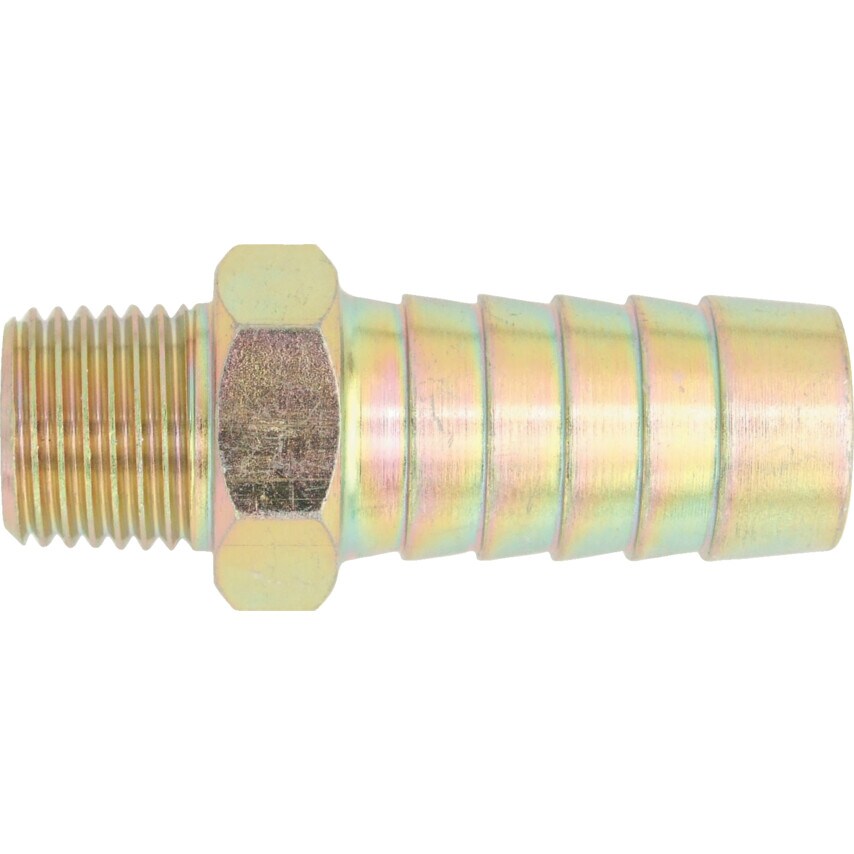 1/4" BSPT x 1/2" Bore Male Thread Tail Piece