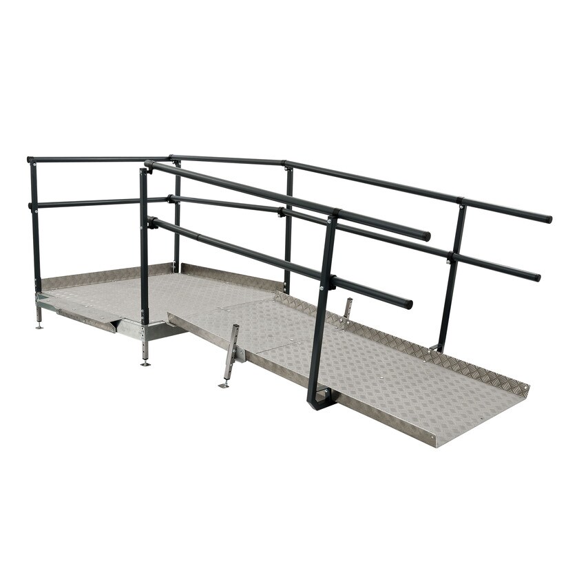 RampCentre Modular Ramp System - Welcome Kit B 480cm - Ramp and Platform - Singl