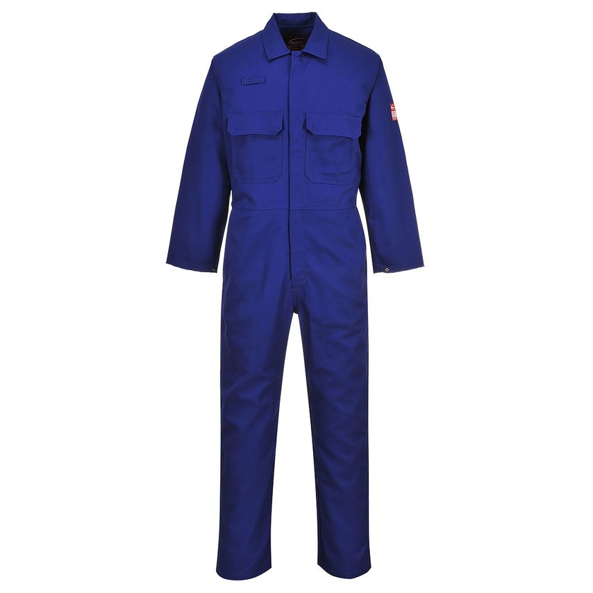 Portwest Bizweld FR Coverall, Royal Blue, XXL, Regular