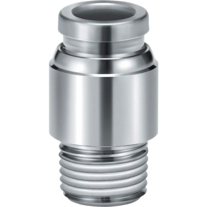 SMC KQG2S10-02S STAINLESS HEXAGON FITTING 10mm R1/4
