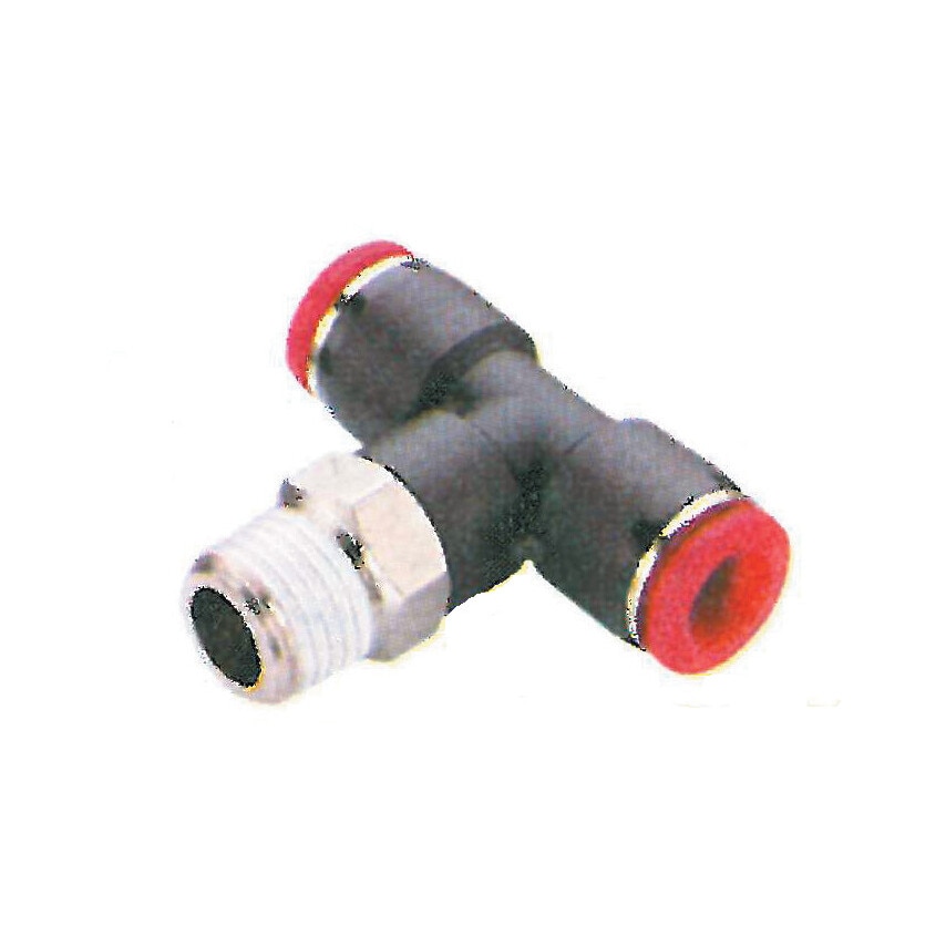 Norgren C01670818 8mm SWIVEL T ADAPTOR 1/8" BSPT