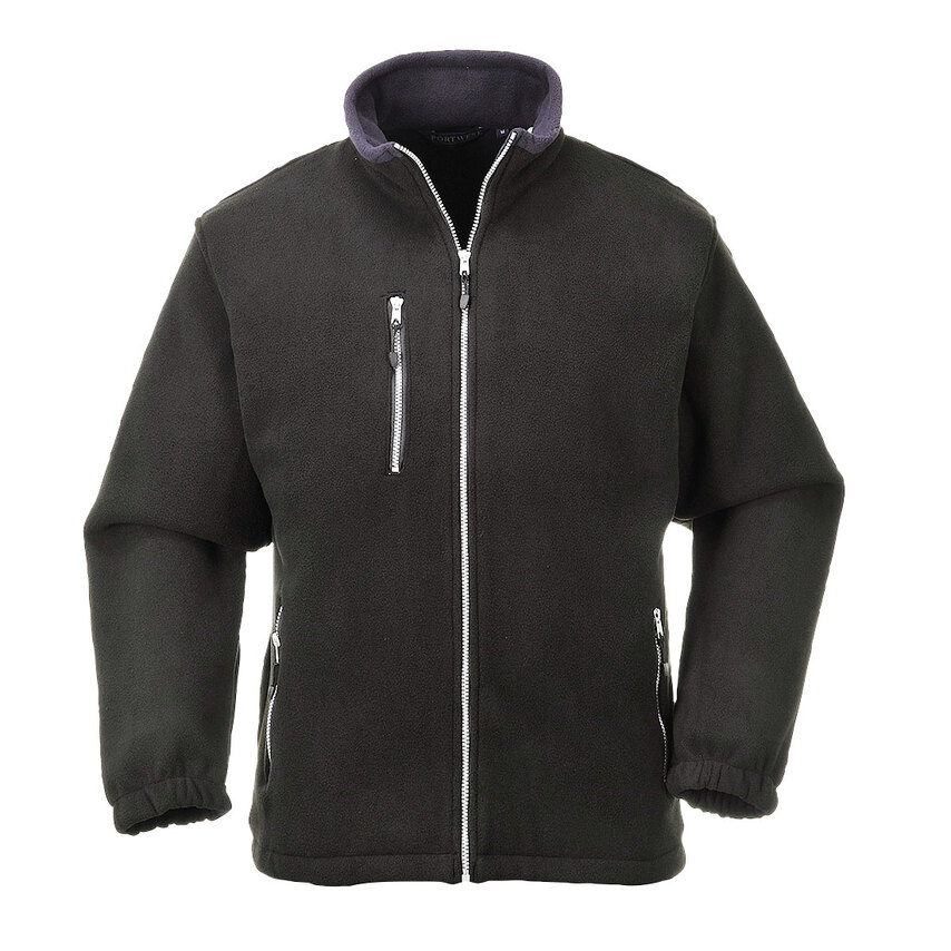Portwest City Fleece, Black, XXXL, Regular